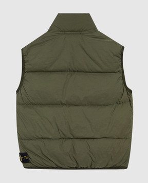 Stone Island Дитячий зелений пуховий жилет L2S16G100001S002868