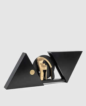 L`atelier du vin Вертикальний штопор Oeno Motion Gold в дерев'яному арт-футлярі Geometry 095816
