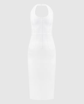 Herve Leger Белое платье WILLA 46HLT8551227