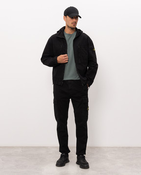 Stone Island Чорні джогери з патчем логотипа L2S153100033S00L1