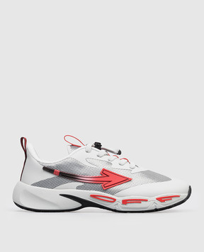 Off-White Детские серые кроссовки For Jumping OBIA013S26FAB001