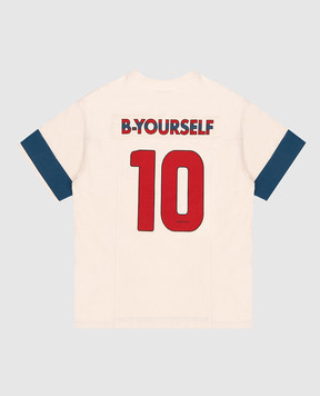 Dolce&Gabbana Дитяча бежева футболка L4JTJZG7PUF26