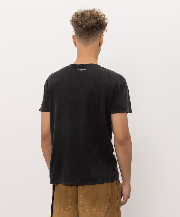 Ann Demeulemeester Чорна футболка Idar B0014439FA790 зображення 4