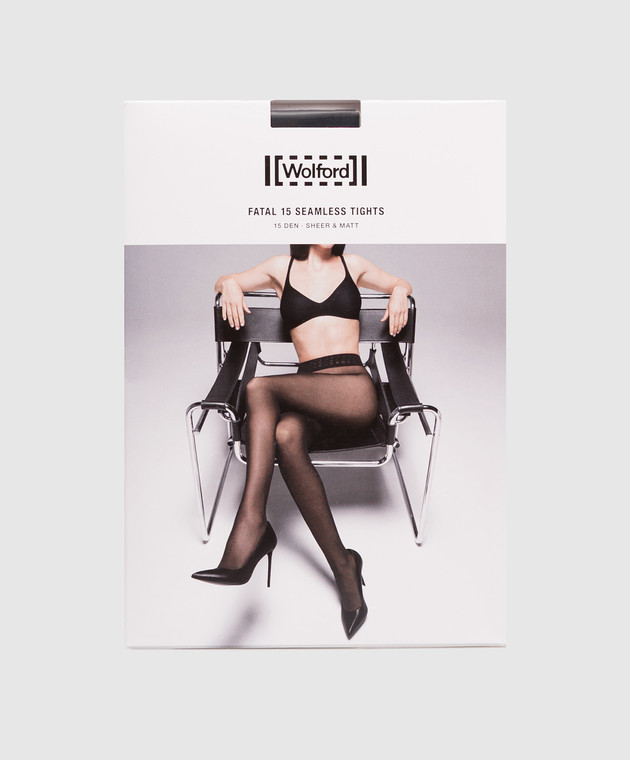 Wolford Колготы FATAL черного цвета 15 den 18076