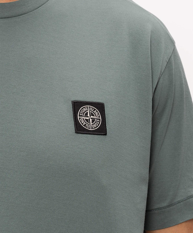 Stone Island Зелена футболка L2S152100027S0013 зображення 5