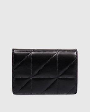 Saint Laurent Черная кожаная обложка для паспорта JAMIE 863034AAG7X