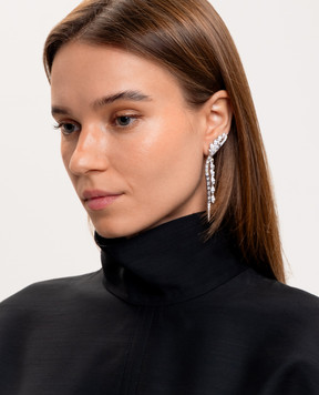 Swarovski Серебряные серьги Mesmera 5753675