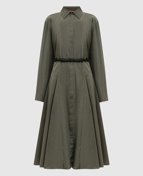 Max Mara Зелена сукня-сорочка MSTAFFETTO MSTAFFETTO