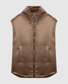 Max Mara Коричневый жилет MTCAMBRA