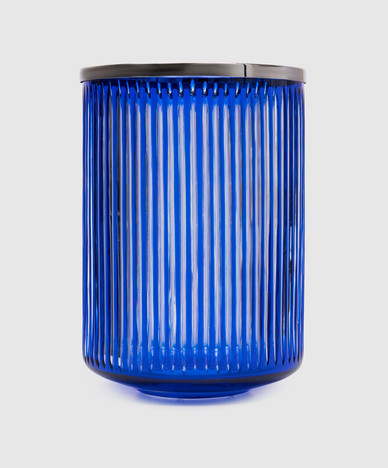 Синяя хрустальная мусорная корзина Blue Sky Crystal