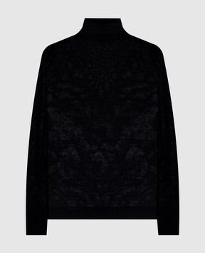Tom Ford Чорний светр з кашеміру MAK1506YAX1091