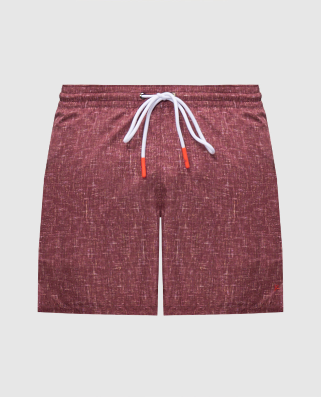 Бордовые шорты для плавания