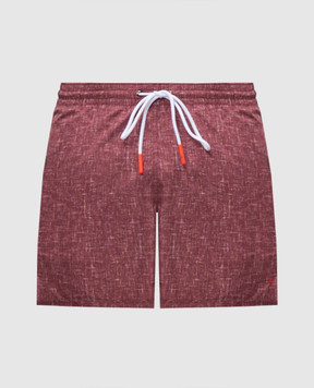 ISAIA Бордові шорти для плавання COSI19BW254