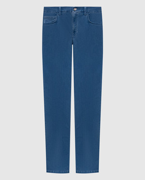 Stefano Ricci Синие джинсы с логотип патч MFT61B3030T249BL