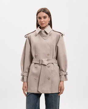 Max Mara Бежевий тренч MXSCACIO MXSCACIO
