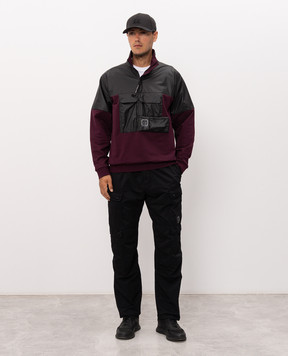 C.P. Company Metropolis Бордовый анорак LSS035A006452M