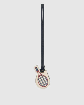 Bally Синий кожаный брелок для сумки Airbag MLO053VT852