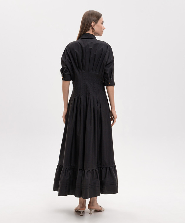 Max Mara Чорна сукня-сорочка MSTCERA MSTCERA зображення 3