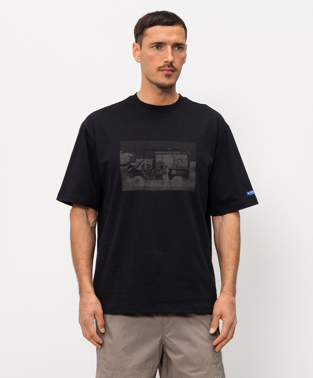 A Cold Wall Чорна футболка Heatwave ACWMTS245B зображення 3