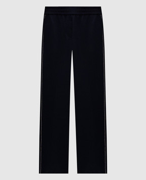 Peserico Сині штани з ланцюжком моніль A04968J006906