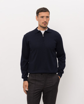 Cashmere&Whiskey Синее поло 94394Z