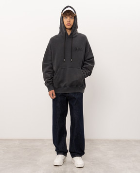 Off-White Серые худи 44MBB085F26F00C