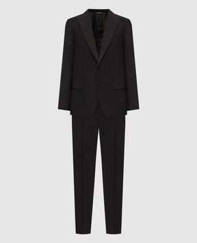 Dolce&Gabbana Чорний костюм з вовною GK05VTFUBG4