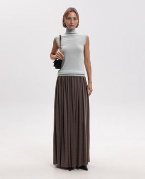 Max Mara Sportmax Зеленый топ ESCHIMO из шерсти SPXESCHIMO