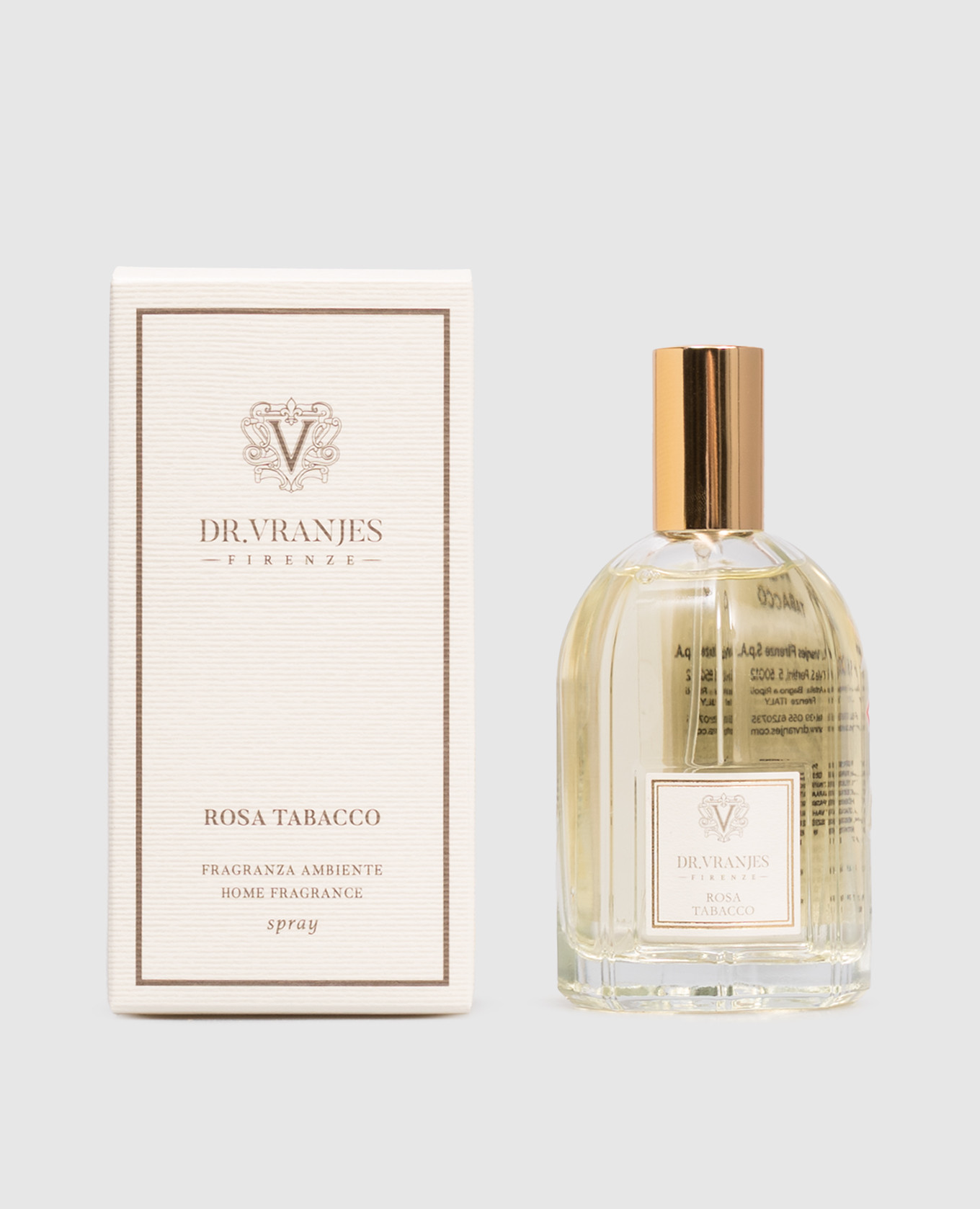 

Аромадиффузор спрей Rosa Tabacco 100 мл, Желтый, Ароматы для дома