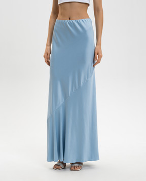Ermanno Scervino Голубая юбка макси D482O354XZV