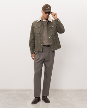 Brunello Cucinelli Сірі штани M252DS2440