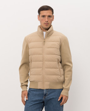 Mackage Бежева комбінована куртка HANEY-CITY HANEYCITYZZ