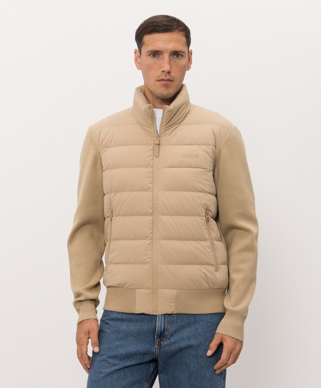 Mackage Бежева комбінована куртка HANEY-CITY HANEYCITYZZ зображення 3