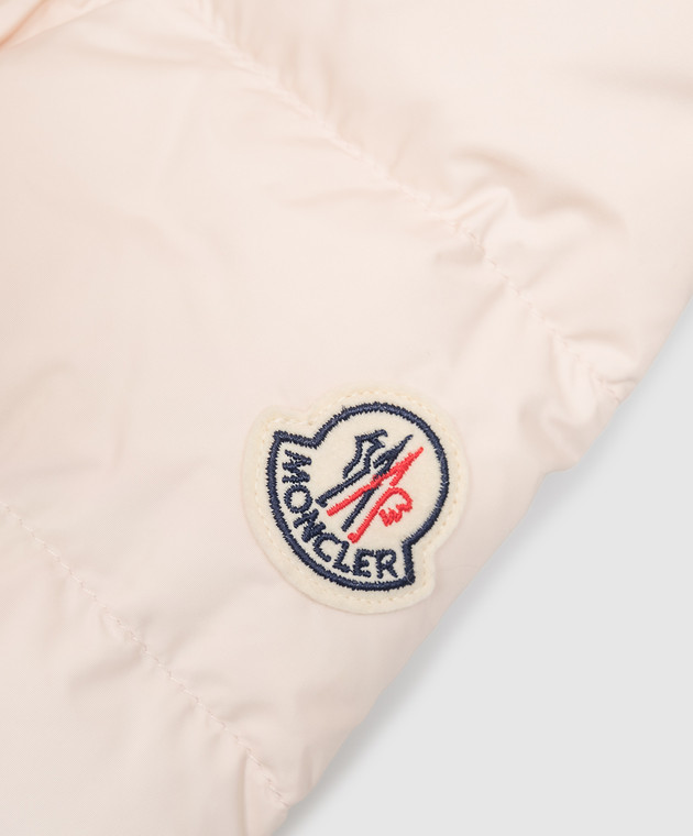 Moncler ENFANT Дитяча рожева пухова куртка L29541A0007253A5E зображення 3