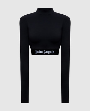 Palm Angels Чорний топ PAWVO005FB001