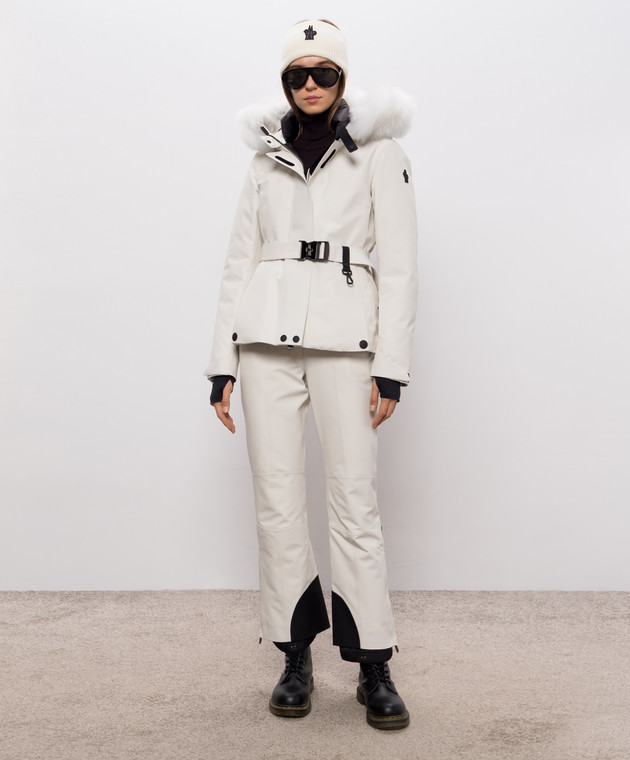 Moncler Grenoble Горнолыжные штаны GORE-TEX цвета айвори L20982G00011597MO изображение 2