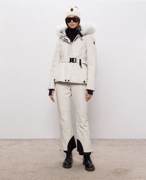 Moncler Grenoble Гірськолижні штани GORE-TEX кольору айворі L20982G00011597MO