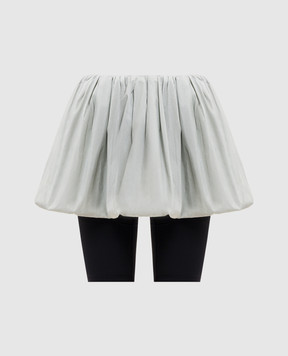 Juun.j Сіра спідниця міні з драпіруванням JW6327W082