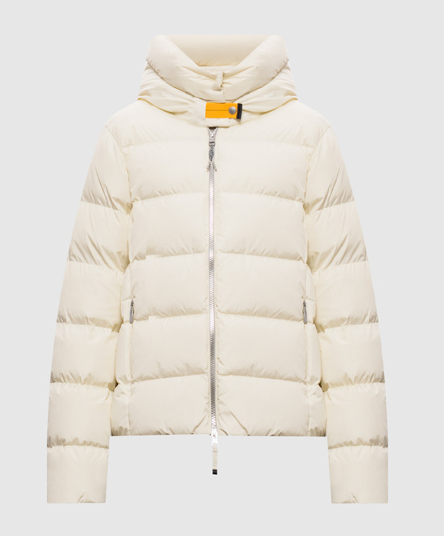 Parajumpers Пуховик цвета айвори Jinny 26WPWPUTT32