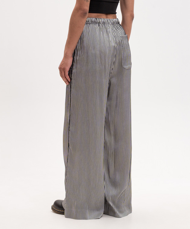Ann Demeulemeester Брюки Sofi в полоску в пижамном стиле B0014017FA737 изображение 4