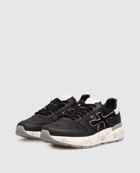 Premiata Чорні комбіновані кросівки MICK MICK