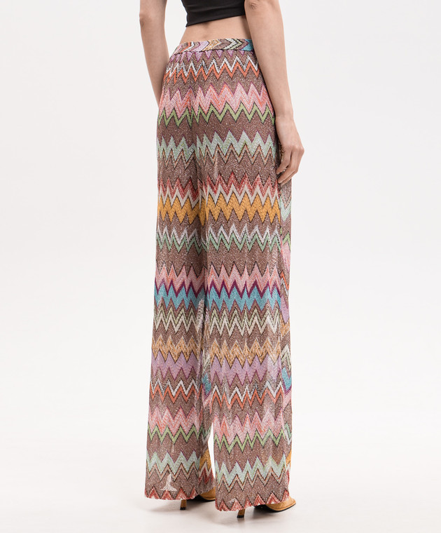 Missoni Штани в брендовий візерунок з люрексом MC25SI01BR014K зображення 4