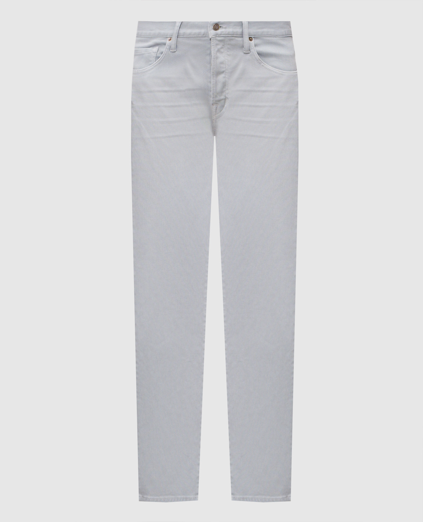 Голубые джинсы с патчем логотипа