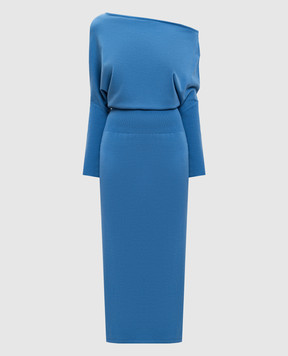 Simkhai Голубое платье с шерстью 5251015K