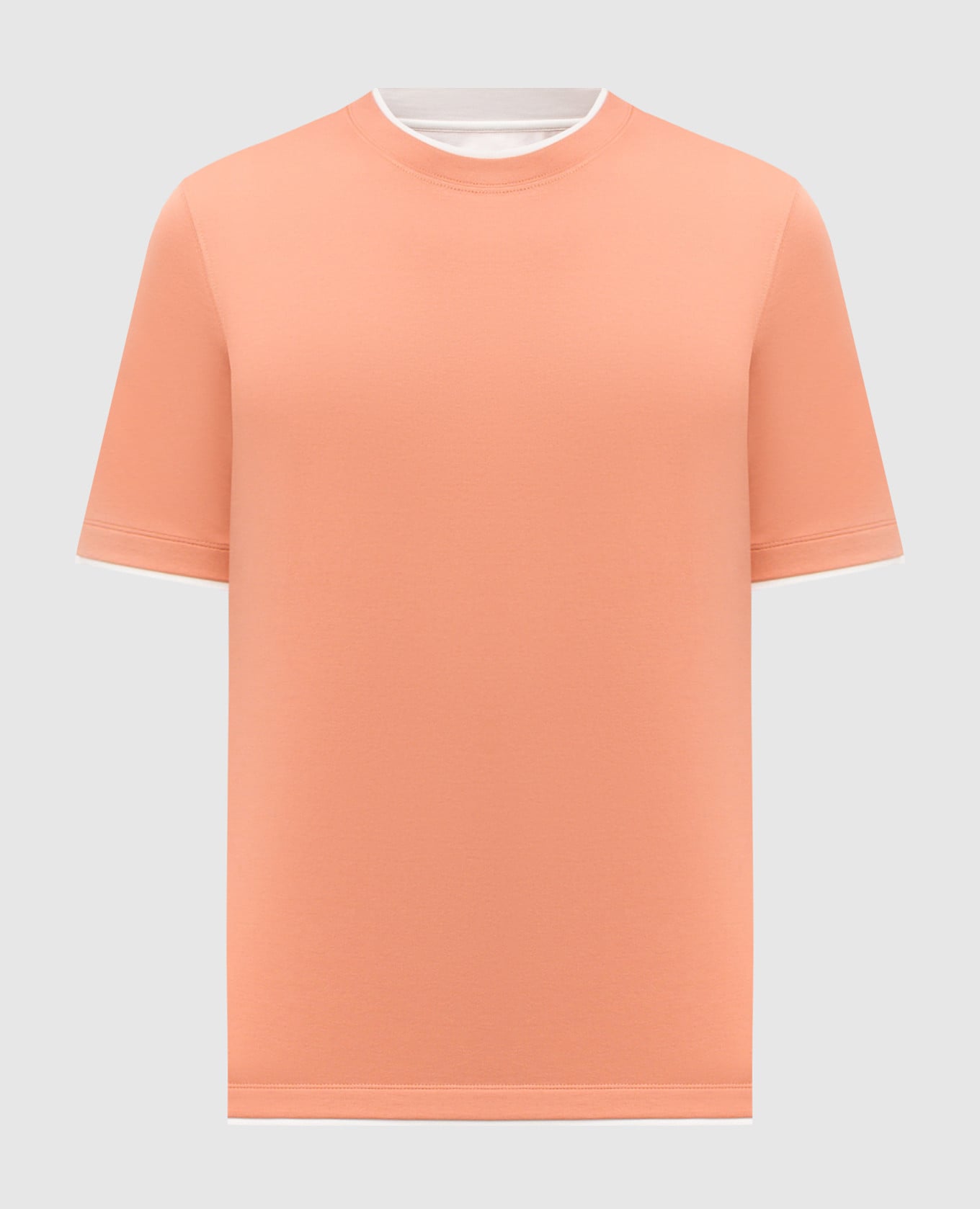 Футболка оранжевого цвета