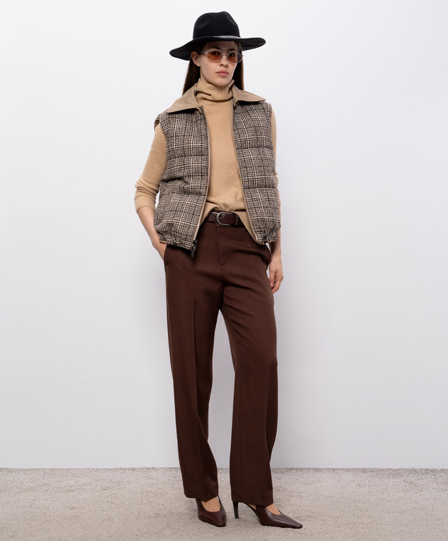 Brunello Cucinelli Двухсторонний пуховой жилет ML5977142P изображение 3
