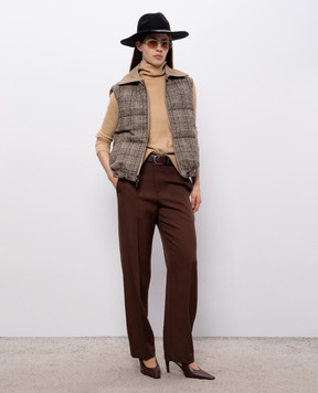 Brunello Cucinelli Двухсторонний пуховой жилет ML5977142P
