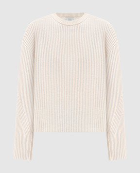 Loulou de Saison Білий светр з кашеміру AXEL