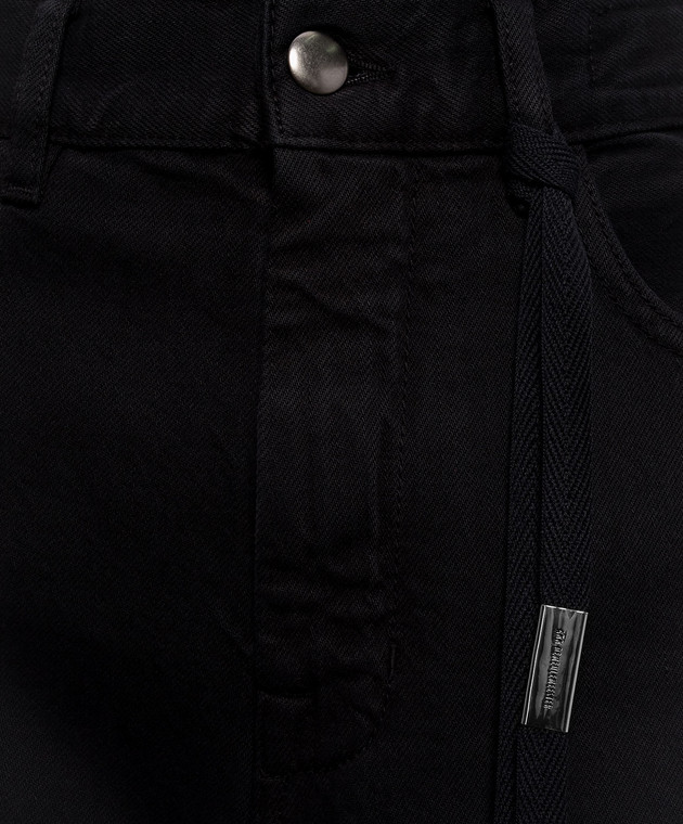Ann Demeulemeester Черные джинсы-клеш Genoveva B0013624FA038 изображение 5