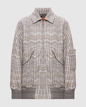 Missoni Серая куртка с кашемиром DS26WC06BC006H